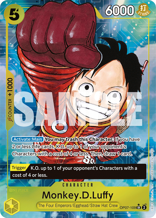 Monkey.D.Luffy (TR) full card art