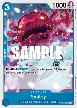 Smiley #OP01-072 · Romance Dawn One Piece card