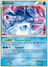 Suicune · Call of Legends Pokémon card