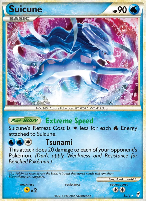 Suicune full card art