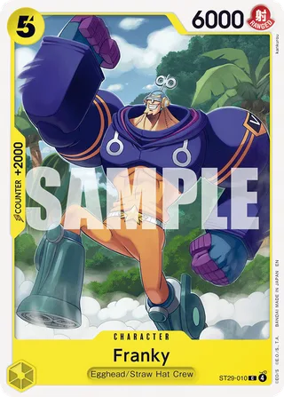 Franky #ST29-010 · ST-29: Starter Deck 29 Egghead One Piece card