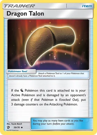 Dragon Talon #59 · Dragon Majesty Pokémon card