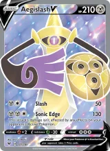 Aegislash V · Vivid Voltage Pokémon card