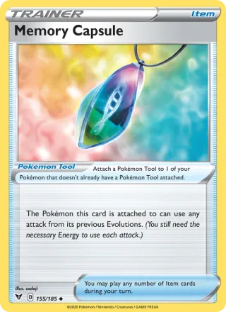 Memory Capsule #155 · Vivid Voltage Pokémon card