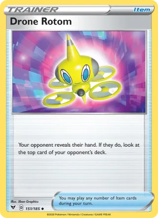 Drone Rotom #151 · Vivid Voltage Pokémon card