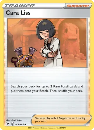 Cara Liss #149 · Vivid Voltage Pokémon card