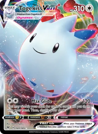 Togekiss VMAX #141 · Vivid Voltage Pokémon card