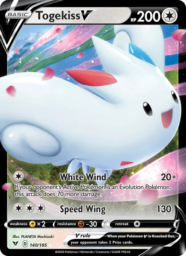 Togekiss V full card art