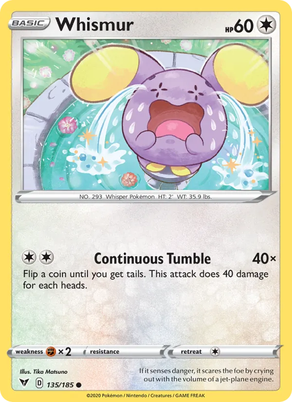Whismur full card art