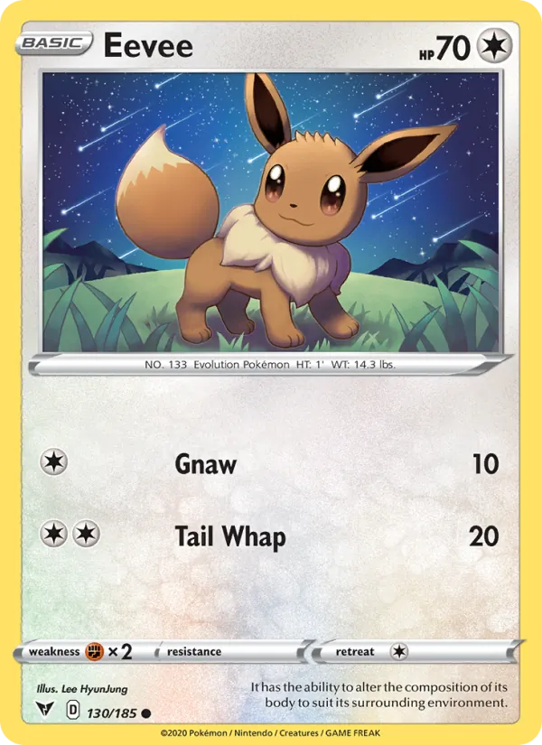 Eevee full card art