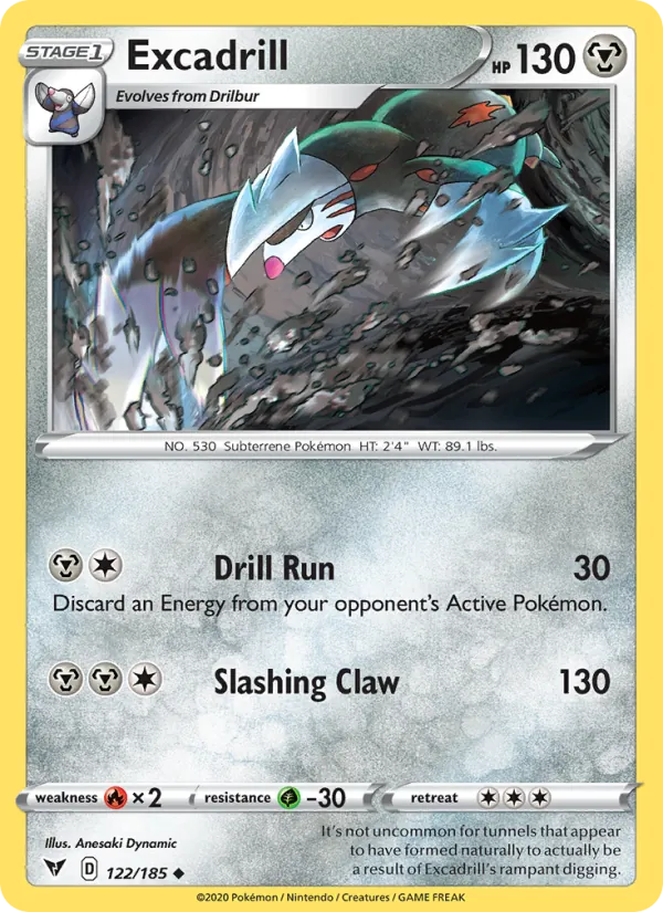 Excadrill full card art