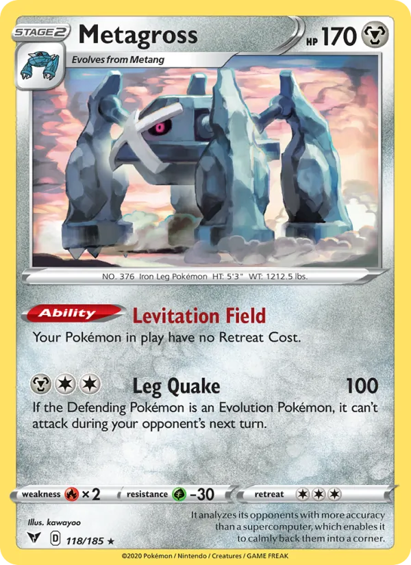 Metagross full card art