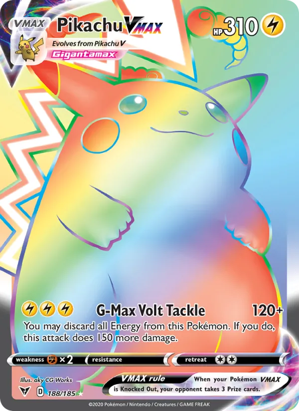 Pikachu VMAX full card art