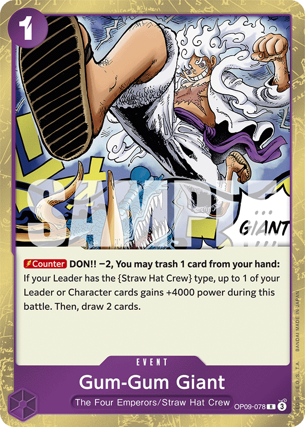 Gum-Gum Giant full card art