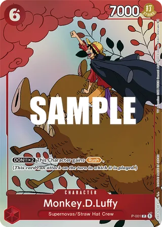 Monkey.D.Luffy (Store Championship Trophy Card) #P-001-store-championship-trophy-card · One Piece Promotion Cards One Piece card