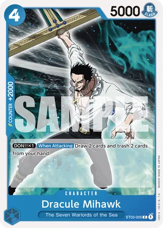 Dracule Mihawk (Winner Pack Vol. 4) #ST03-005-winner-pack-vol-4 · One Piece Promotion Cards One Piece card