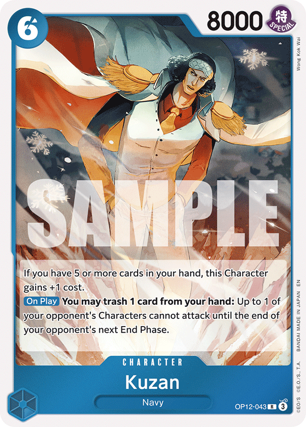 Kuzan full card art