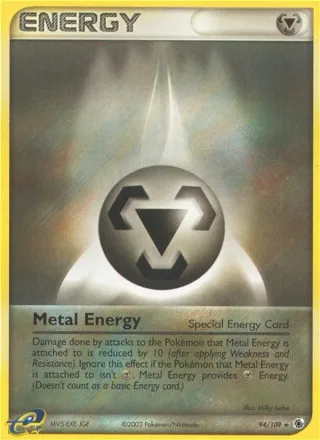Metal Energy #94 · Ruby & Sapphire Pokémon card