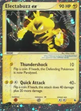 Electabuzz ex · Ruby & Sapphire Pokémon card
