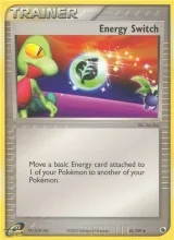 Energy Switch · Ruby & Sapphire Pokémon card