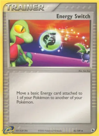 Energy Switch #82 · Ruby & Sapphire Pokémon card