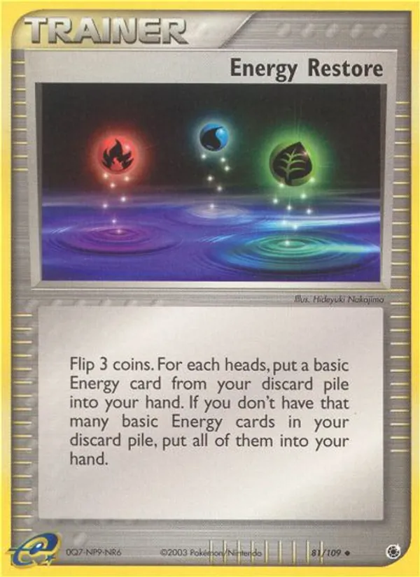 Energy Restore full card art