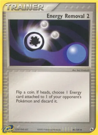 Energy Removal 2 #80 · Ruby & Sapphire Pokémon card