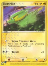 Electrike · Ruby & Sapphire Pokémon card