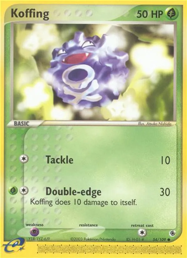 Koffing full card art