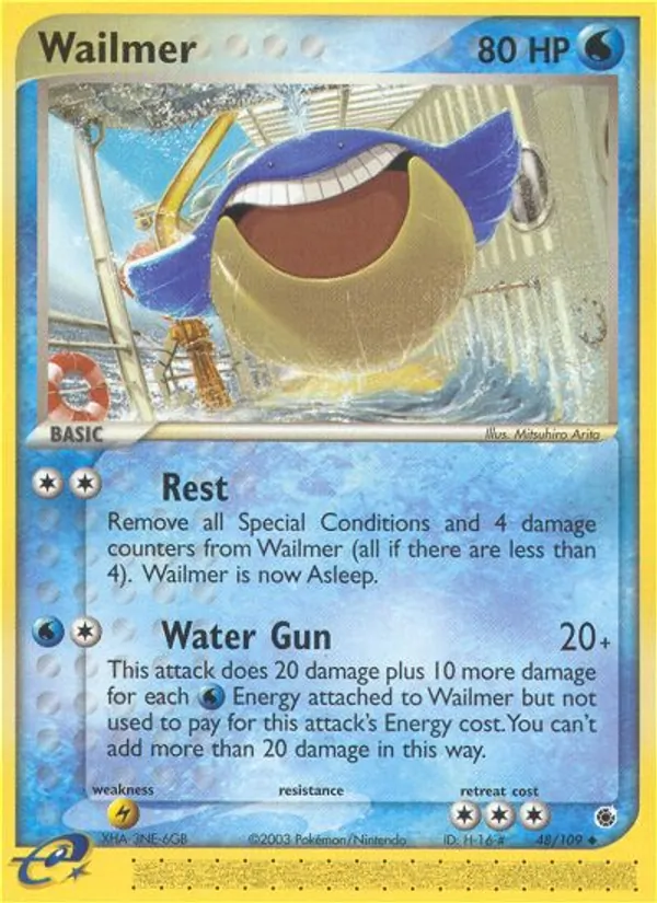 Wailmer full card art