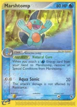 Marshtomp · Ruby & Sapphire Pokémon card