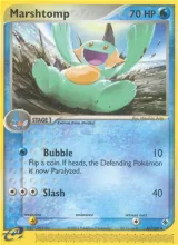 Marshtomp · Ruby & Sapphire Pokémon card