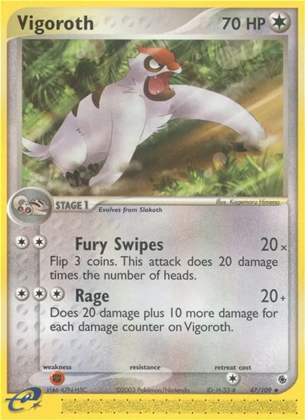 Vigoroth full card art