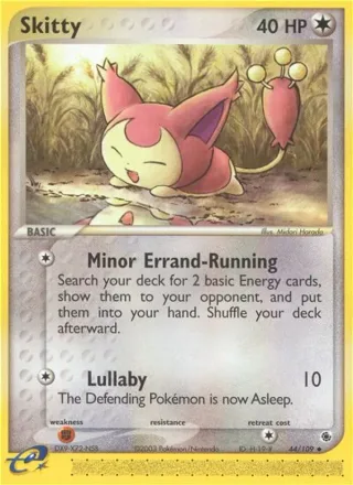 Skitty #44 · Ruby & Sapphire Pokémon card