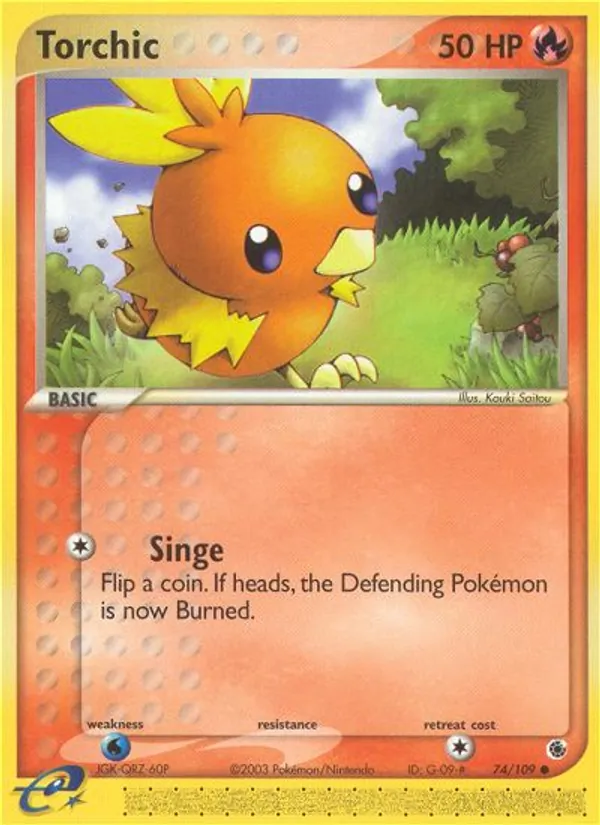 Torchic full card art