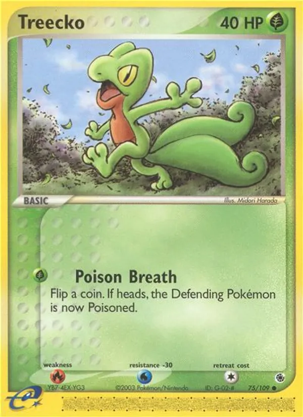 Treecko full card art
