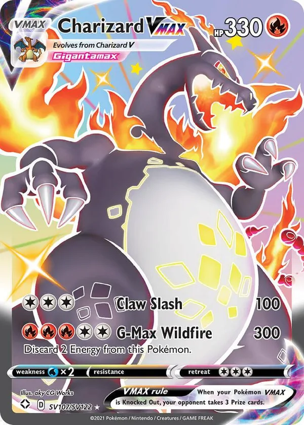 Charizard VMAX full card art