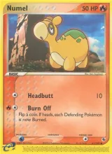 Numel · Ruby & Sapphire Pokémon card