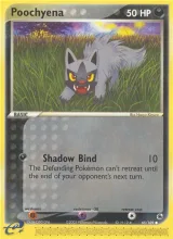 Poochyena · Ruby & Sapphire Pokémon card