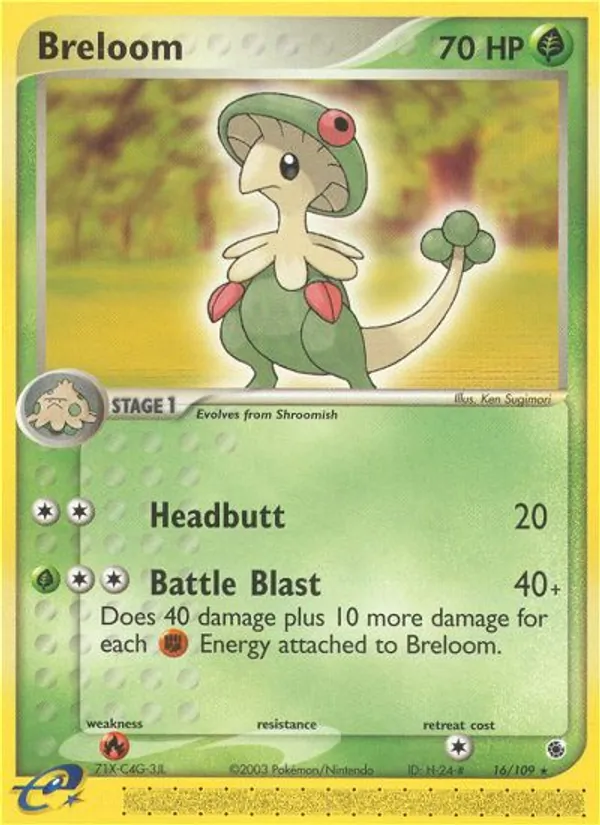 Breloom full card art
