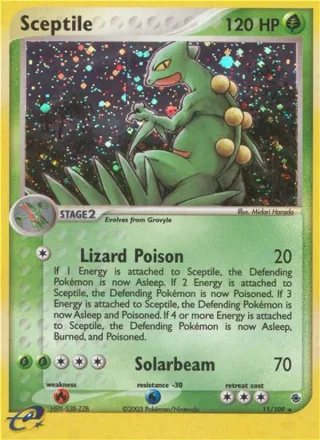 Sceptile #11 · Ruby & Sapphire Pokémon card