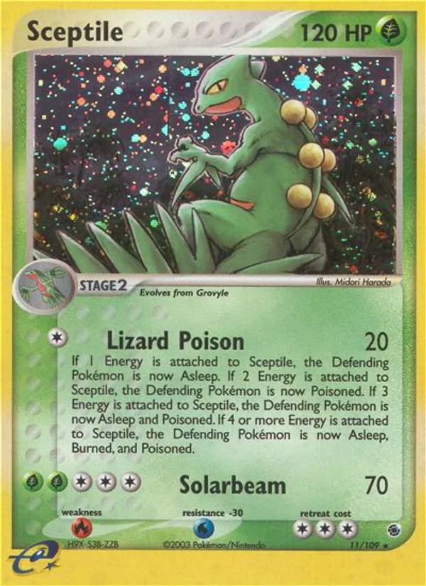 Sceptile full card art