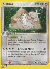 Slaking · Ruby & Sapphire Pokémon card