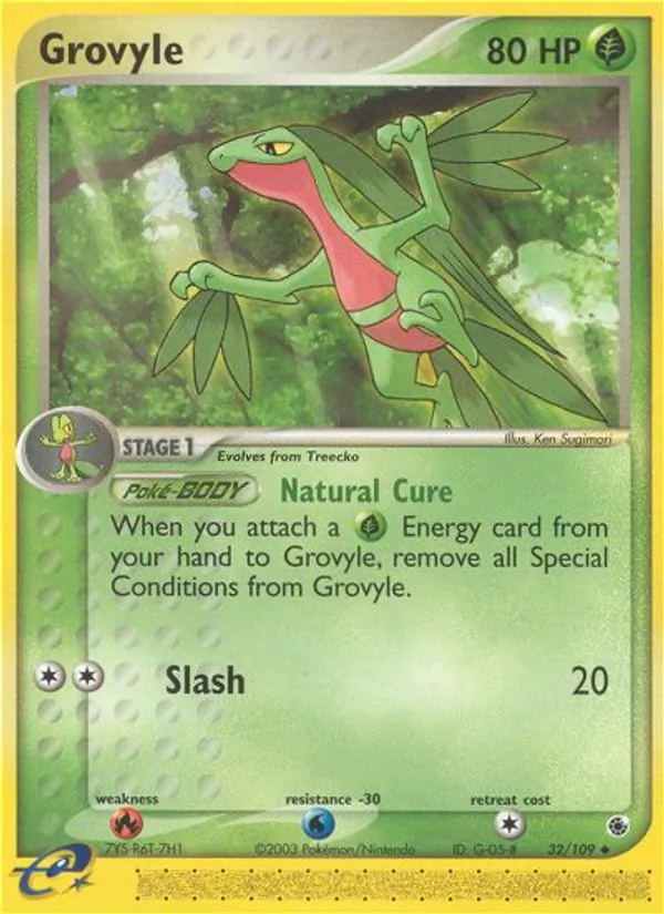 Grovyle full card art
