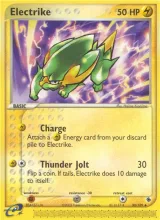 Electrike · Ruby & Sapphire Pokémon card