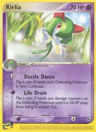 Kirlia #35 · Ruby & Sapphire Pokémon card