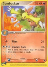 Combusken · Ruby & Sapphire Pokémon card