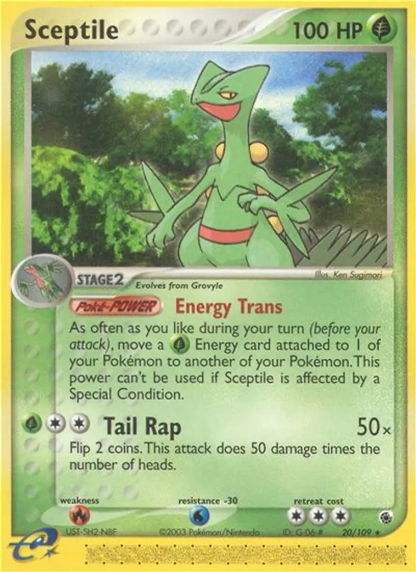 Sceptile full card art