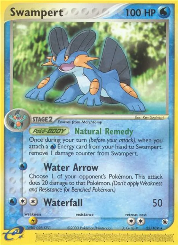Swampert full card art