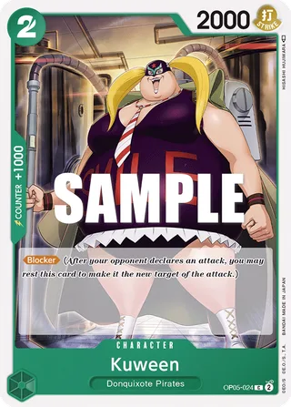 Kuween #OP05-024 · Awakening of the New Era: 1st Anniversary Tournament Cards One Piece card